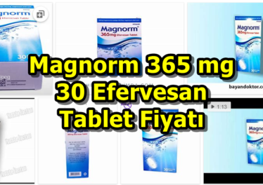 Magnorm 365 mg 30 Efervesan Tablet Fiyatı