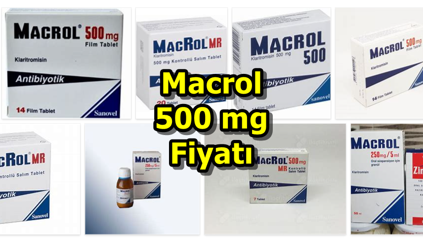 Macrol 500 mg Fiyatı